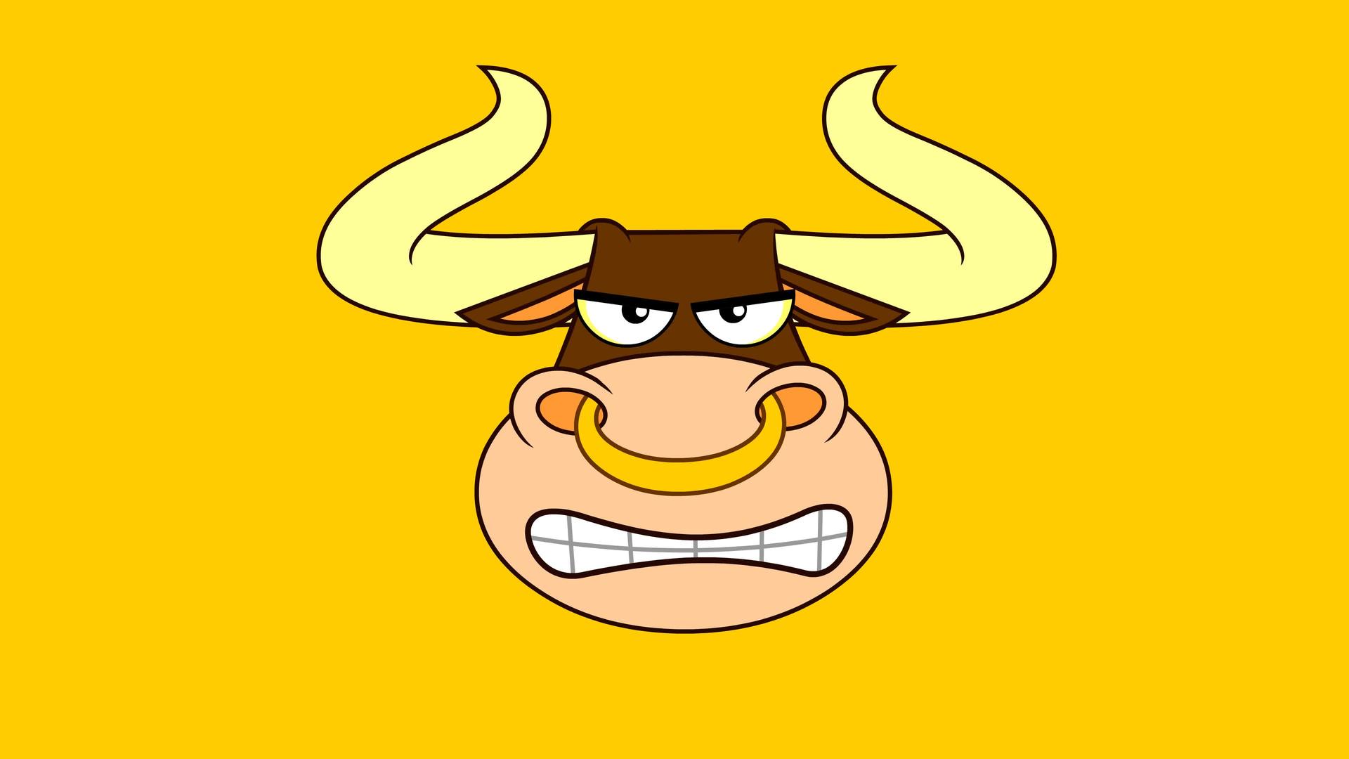 卡通公牛形象视频的预览图