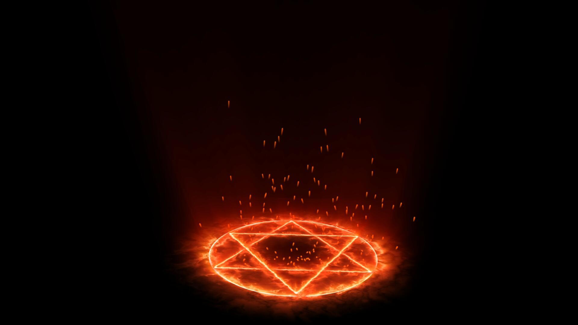 火焰立体粒子召唤阵视频的预览图