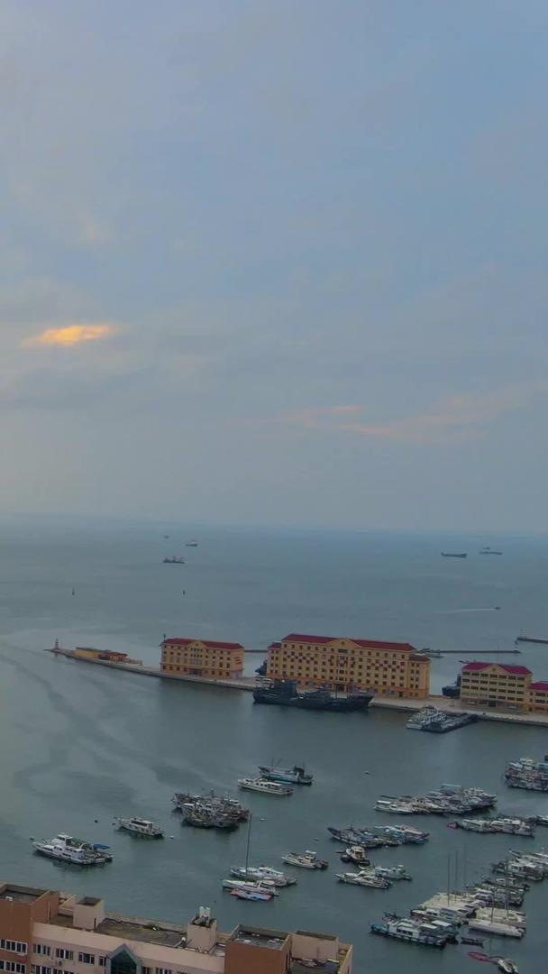 太阳码头渡口航拍视频的预览图