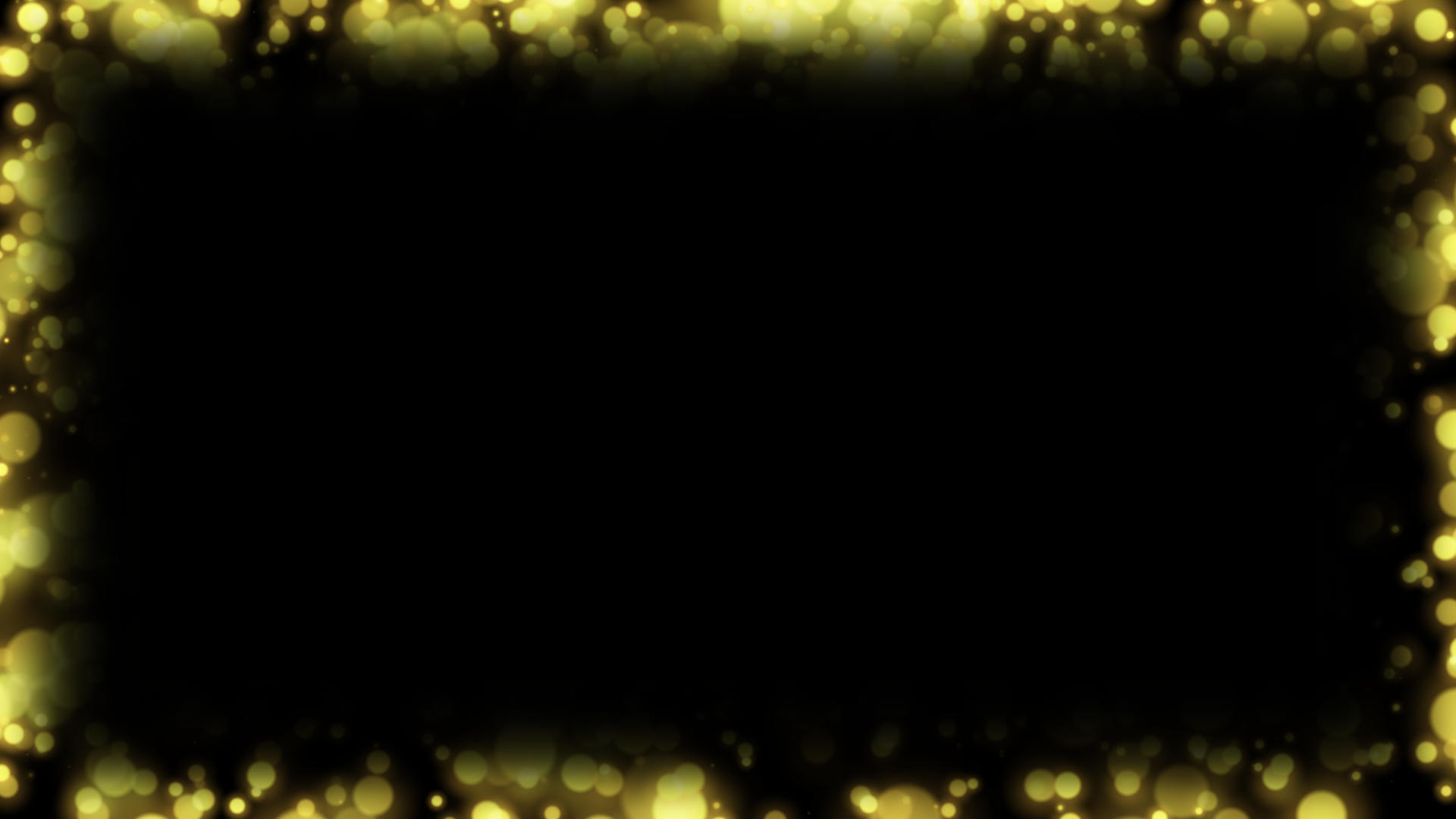 金色光斑边框修饰粒子动画视频的预览图
