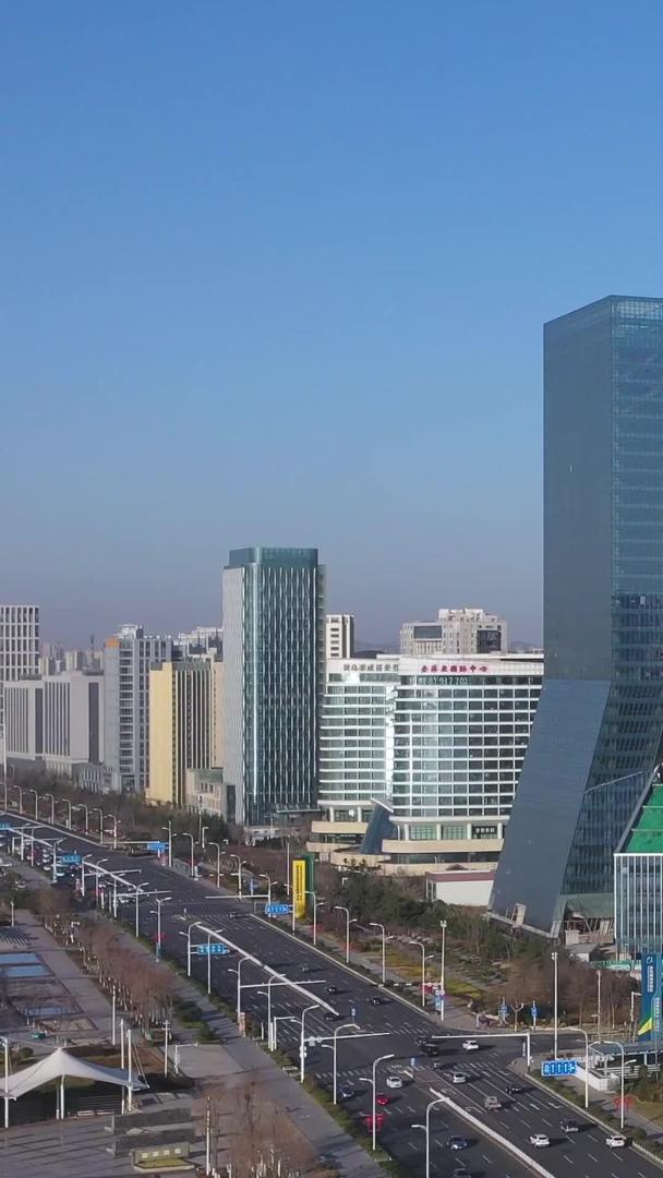 青岛城市风景航拍视频视频的预览图