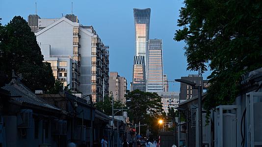 北京老与新的建筑视频的预览图