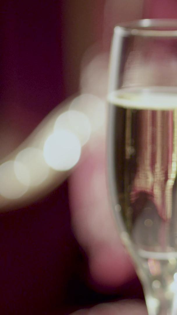 香槟酒实拍视频的预览图