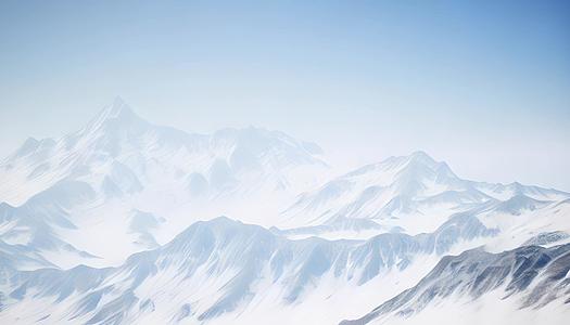 冬天挪威北部的北极山脉视频的预览图