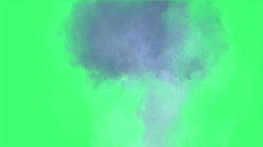 绿幕下的烟雾效果视频的预览图
