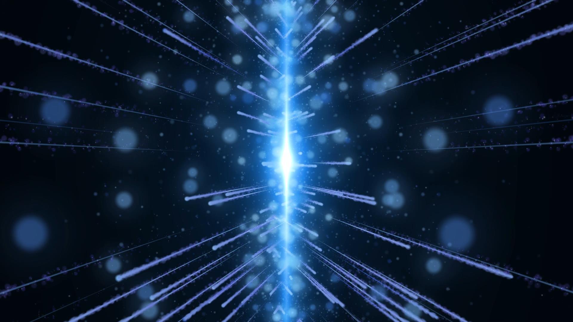 动态唯美粒子流星光效散发透明背景视频元素视频的预览图