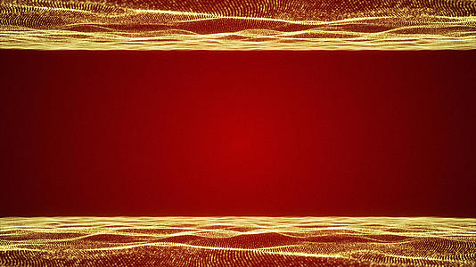 流动炫光粒子红色背景视频的预览图