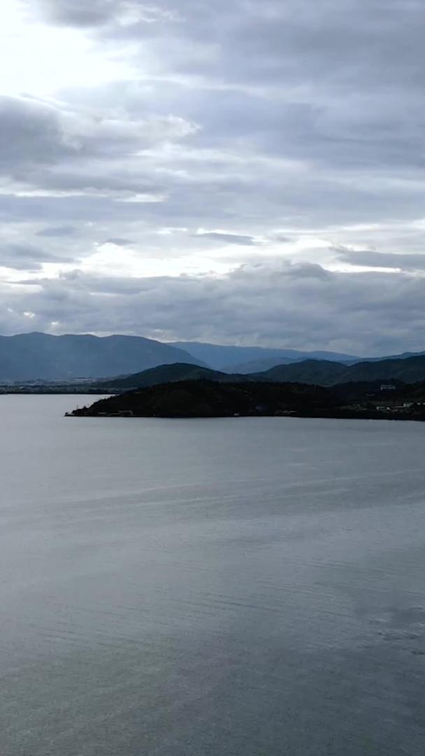 大理洱海双廊航拍清晨延时摄影视频视频的预览图