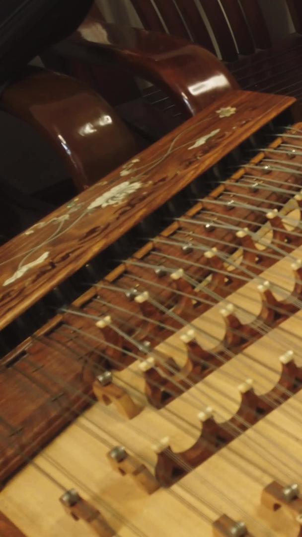 中国民族乐器扬琴演奏材料视频的预览图