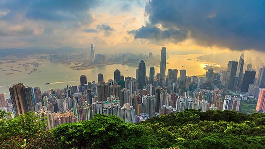香港市景观延迟视频的预览图
