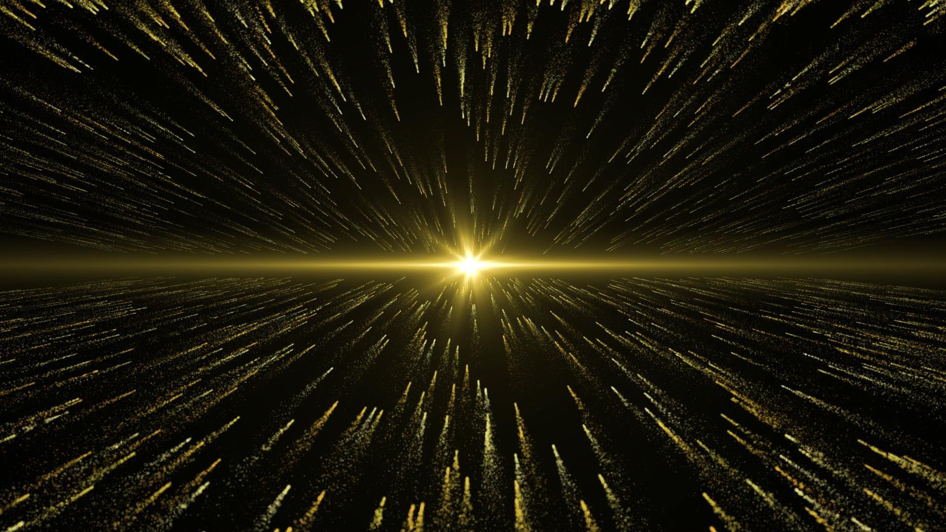 金色大气粒子雨动态视频背景元素视频的预览图