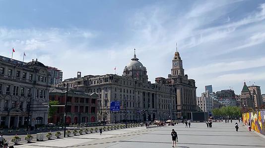 上海外滩万国建筑群延时视频合集视频的预览图