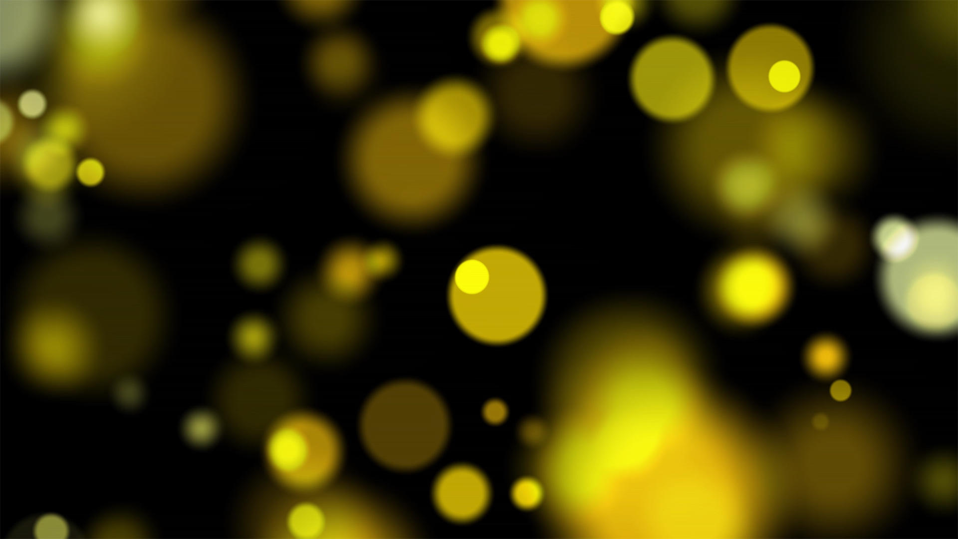 黄色粒子动画背景元素带透明度通道视频的预览图
