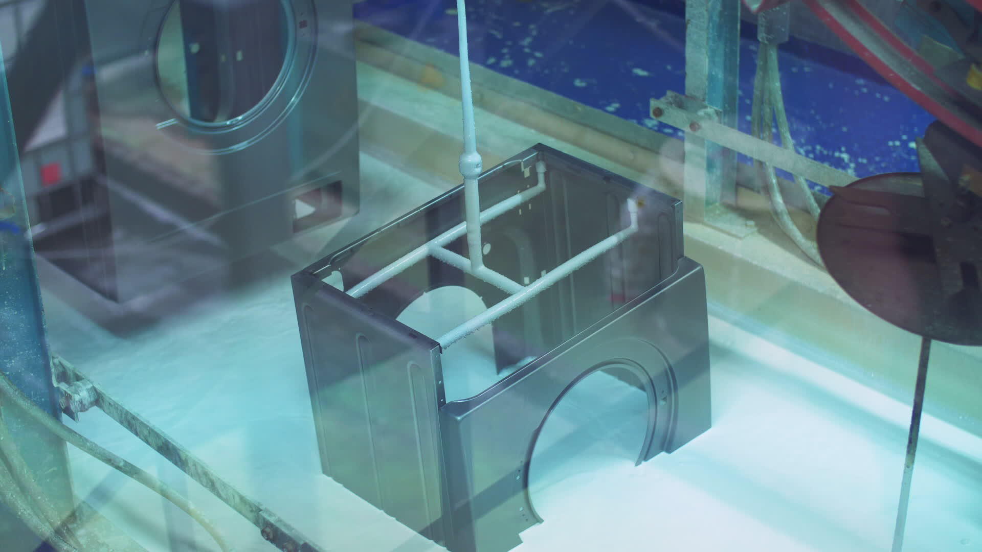 工厂彩色处理洗衣机视频的预览图