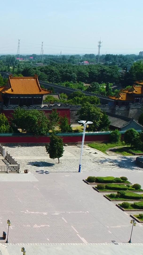 华阴市西岳庙航拍视频的预览图