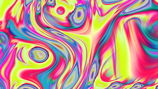 4K彩色抽象液体流动动画背景视频视频的预览图