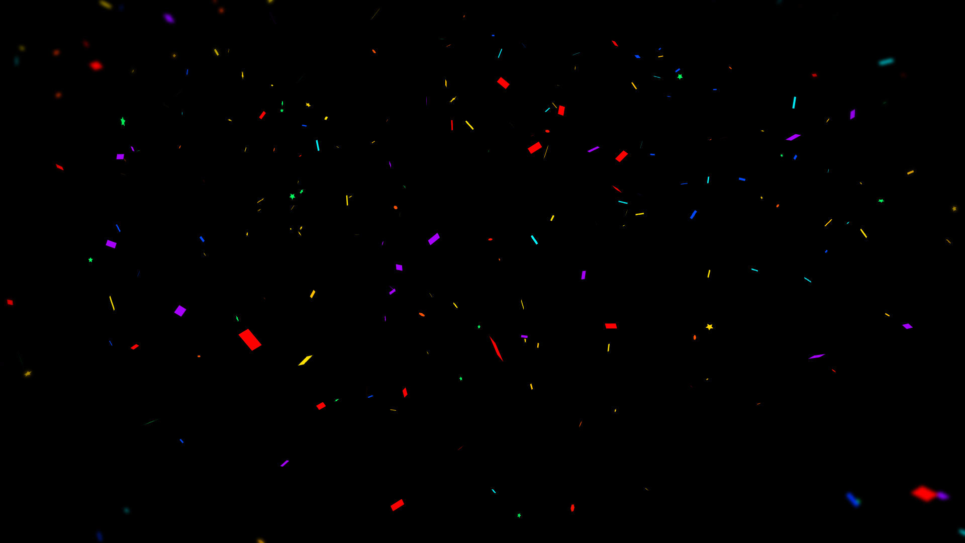 一组彩条彩带彩条下落修饰元素动画视频的预览图