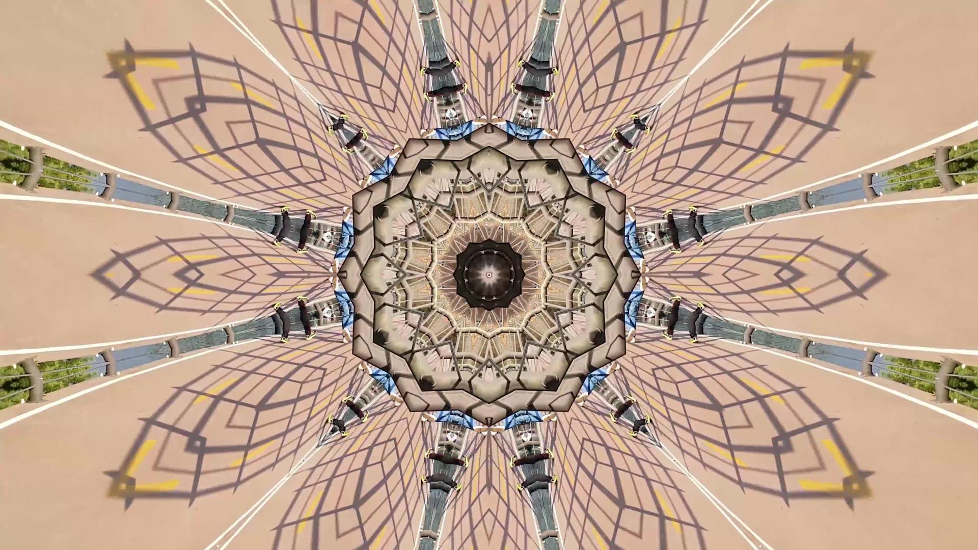 无缝循环序列抽象运动背景视频的预览图
