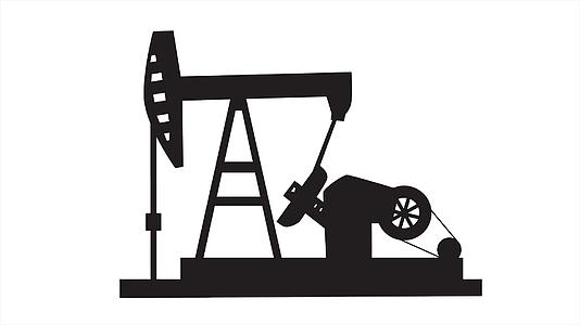 用线条绘画动画来描述石油的简单概念视频的预览图