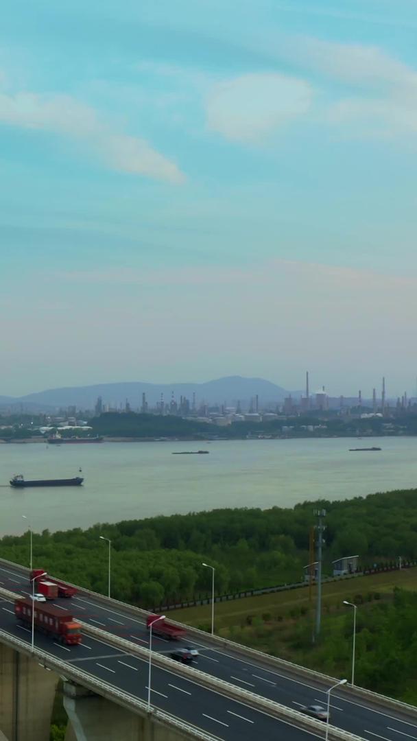 南京长江大桥南京四桥长江视频的预览图