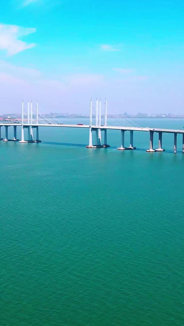 渤海湾跨海大桥航拍视频的预览图
