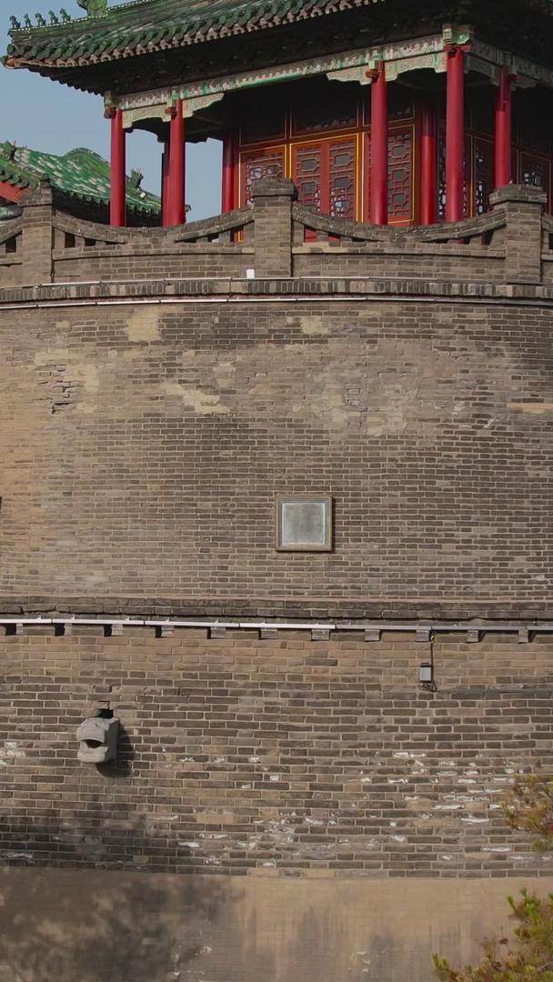 航拍4A景点邯郸历史古建筑武灵丛台视频视频的预览图