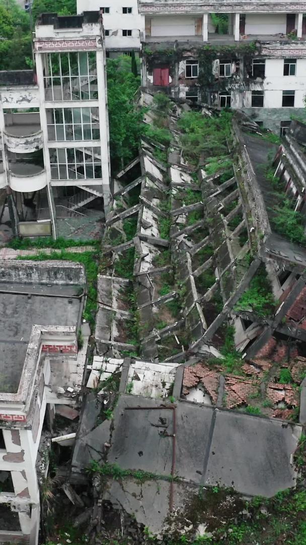 汶川映秀地震遗址废墟视频的预览图