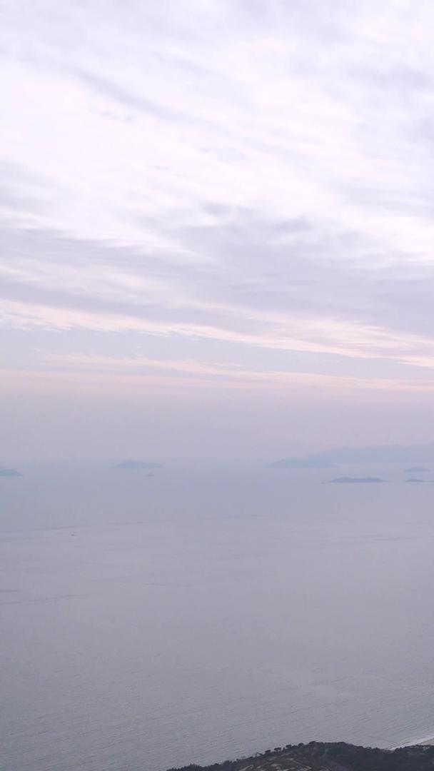 广东惠州黄金海岸航拍海景材料视频的预览图