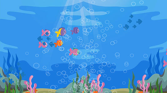 大海气泡鱼视频的预览图
