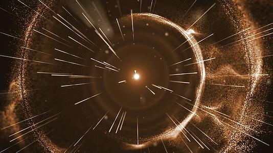 光线粒子圆圈视频的预览图