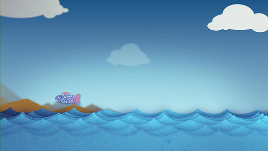 卡通海洋动态背景视频的预览图