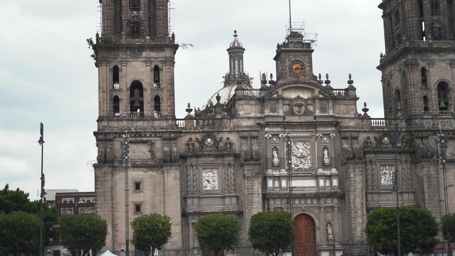 墨西哥大教堂视频的预览图