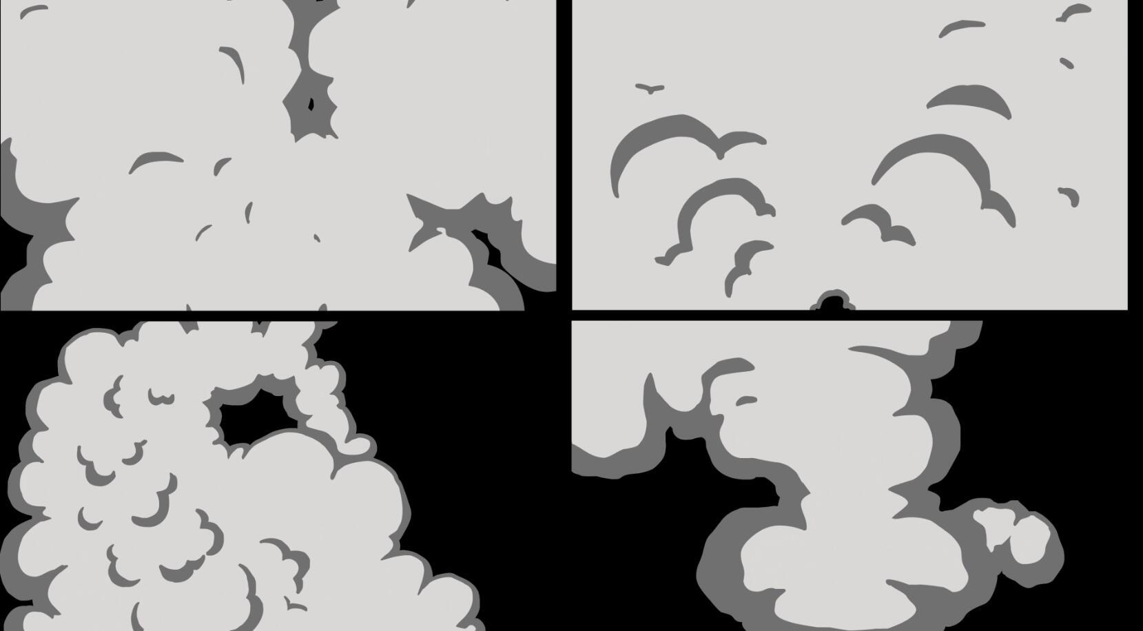 mg烟雾转场动画合集视频素材视频的预览图