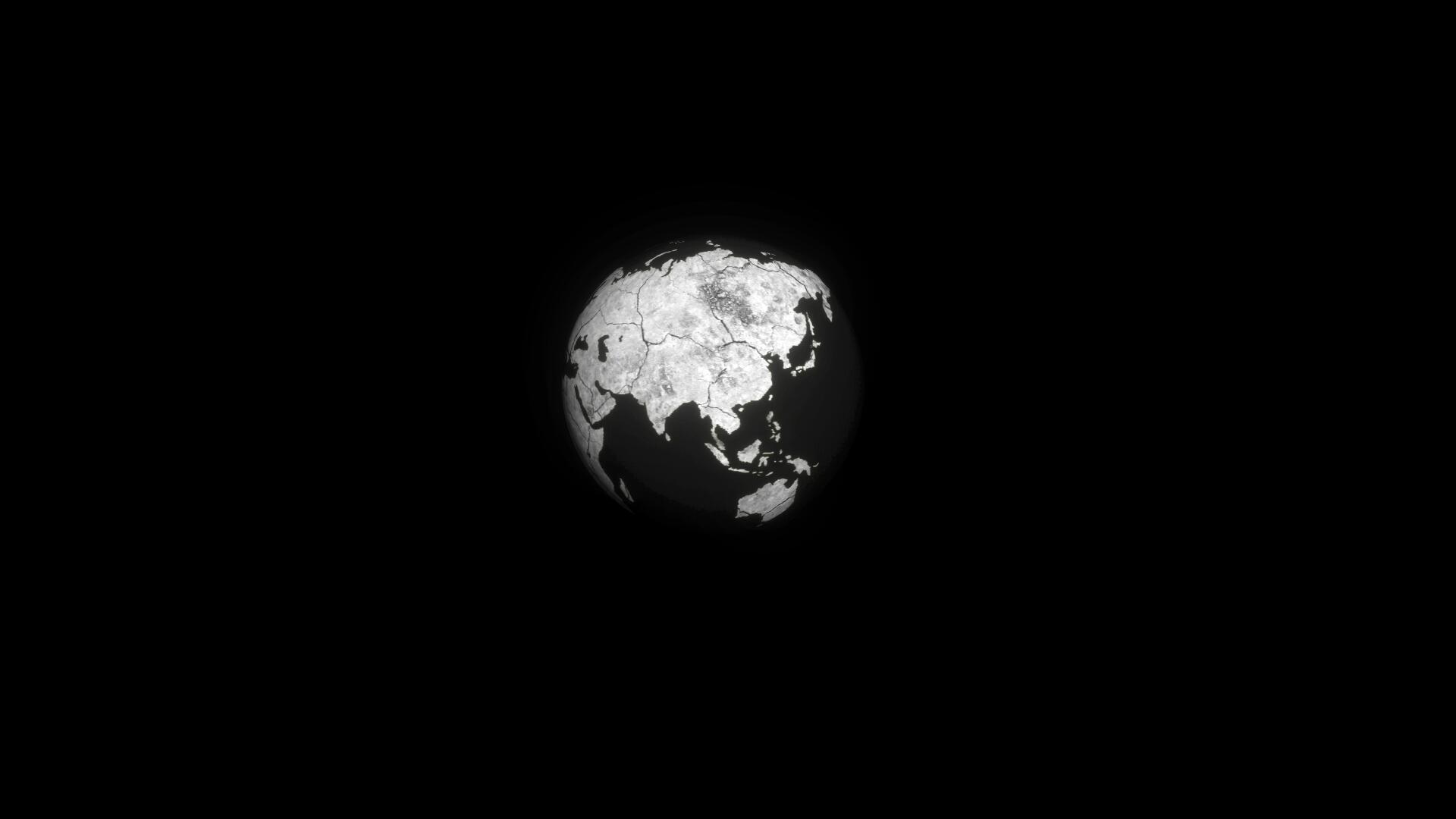 枯白地球旋转视频的预览图