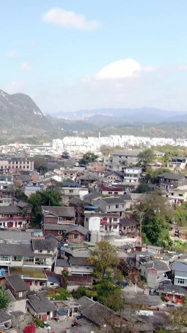 贵州青岩古镇5A级景区航拍视频的预览图