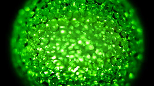 绿色玻璃星体旋转视频的预览图