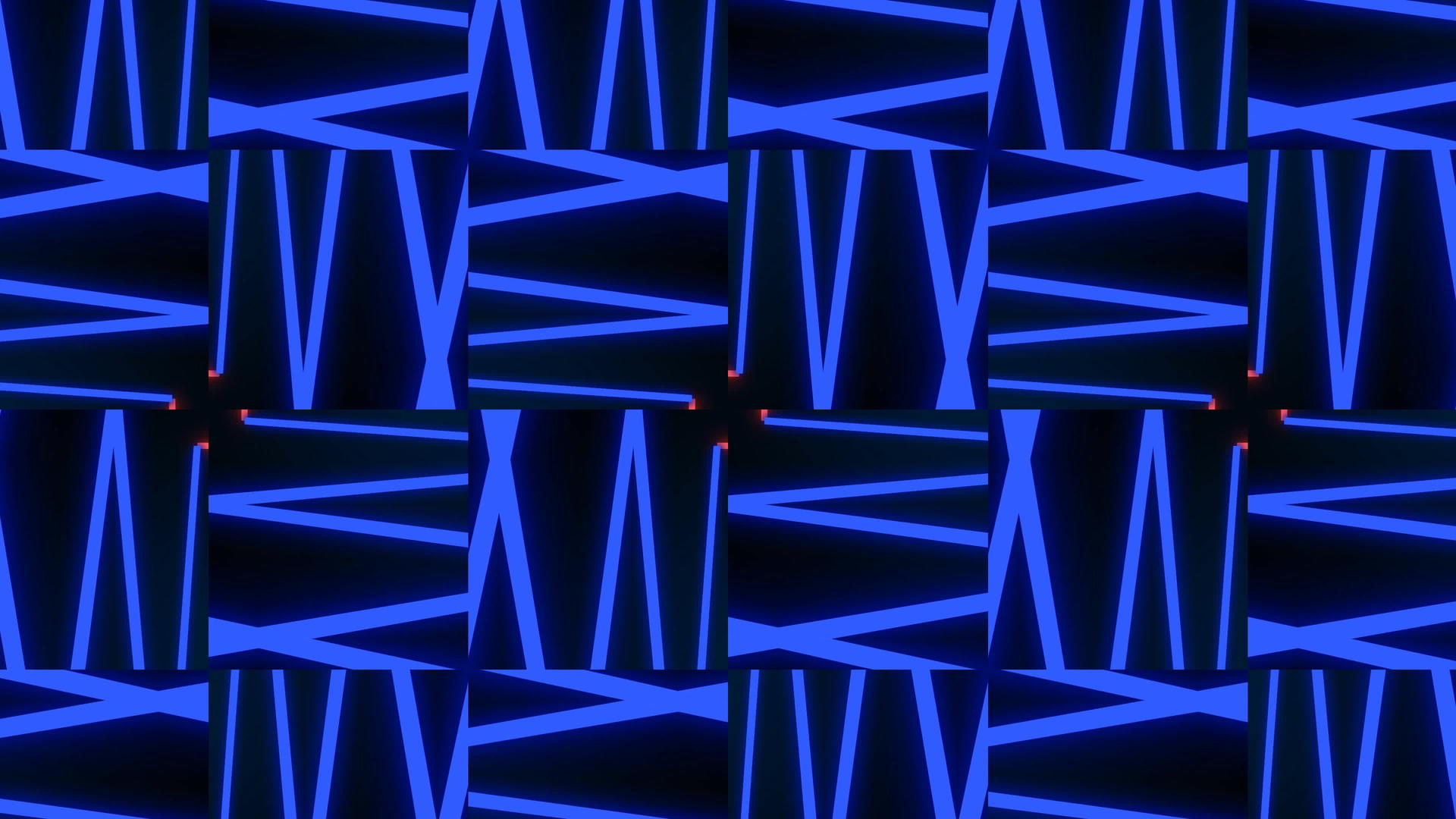 80年代的古老风格尼恩信号板动画视频的预览图