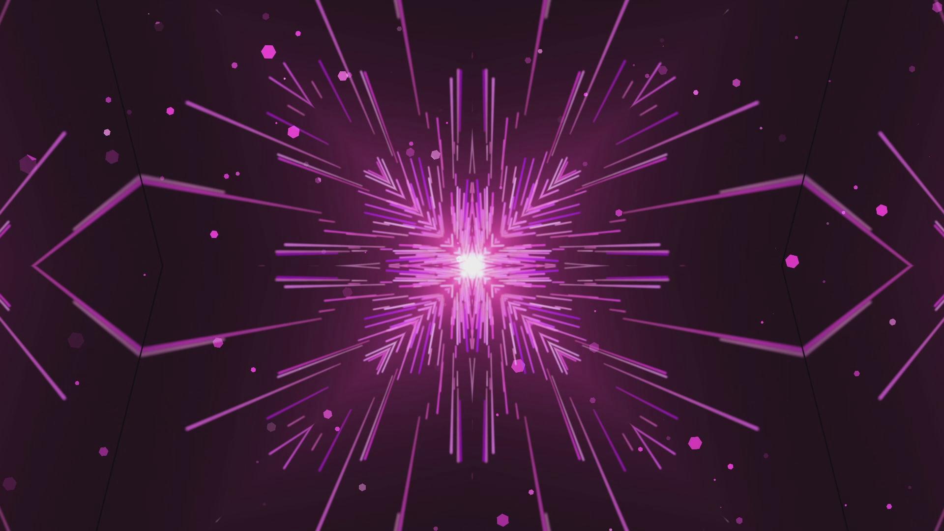 粒子线条扩散万花筒背景视频的预览图