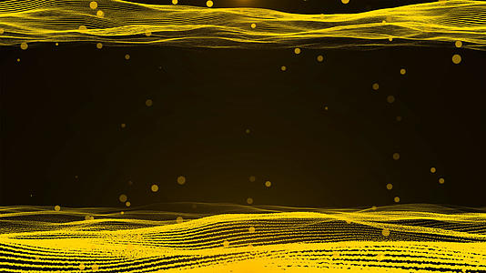 4k金色粒子边框动画元素视频的预览图