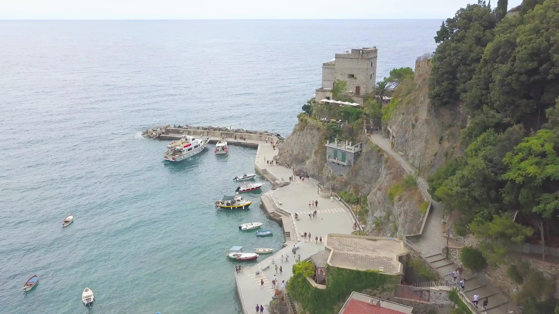 意大利海滨码头风景视频的预览图
