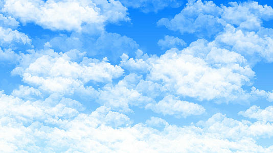 4K蓝天白云背景素材视频的预览图