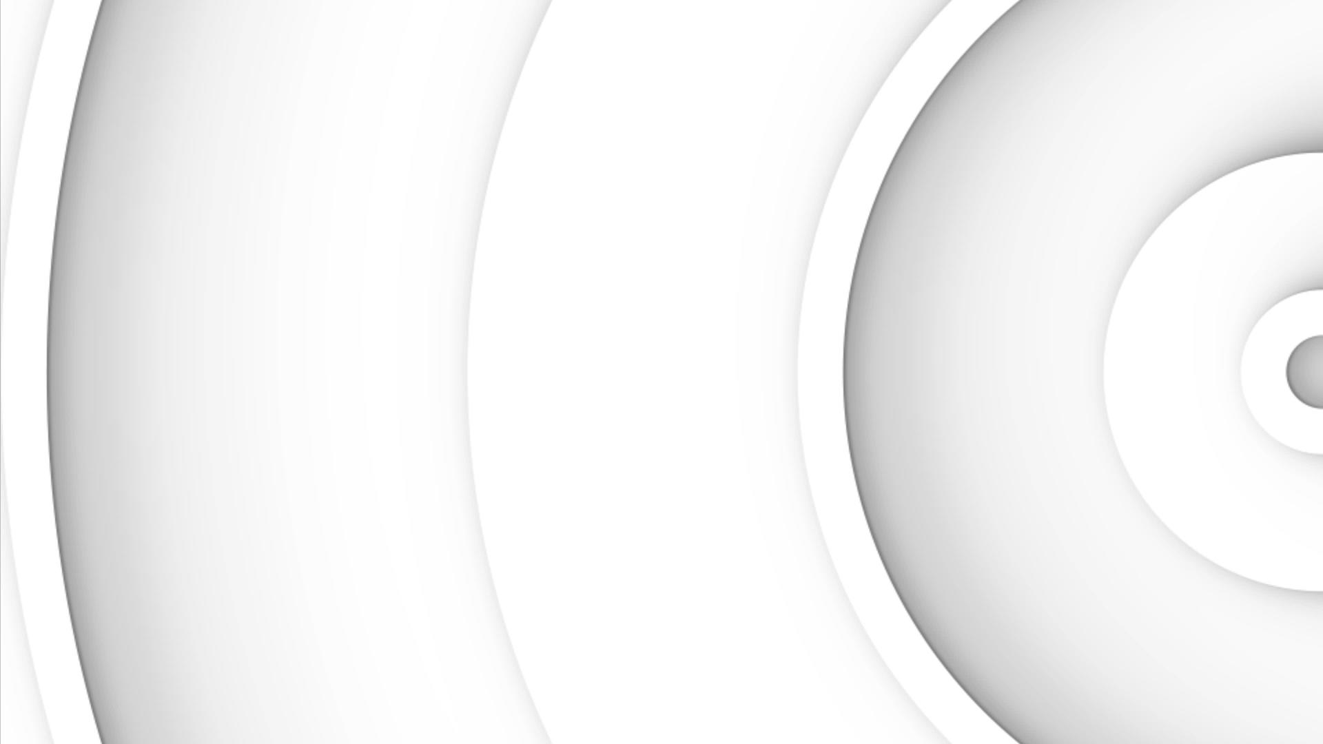 从中心移动的白色同心圆环环绕背景动画视频的预览图