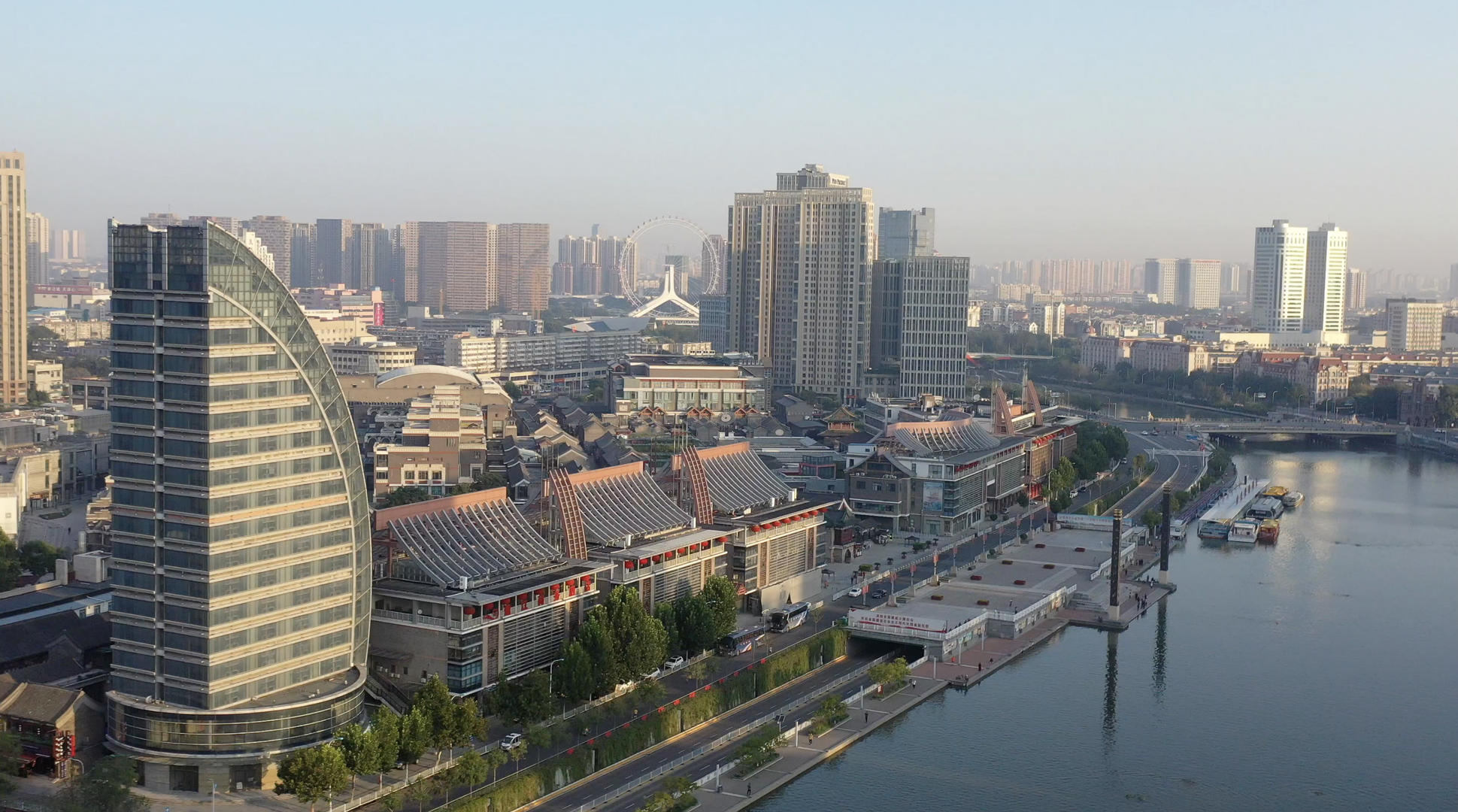 天津古文化街古建筑群视频的预览图