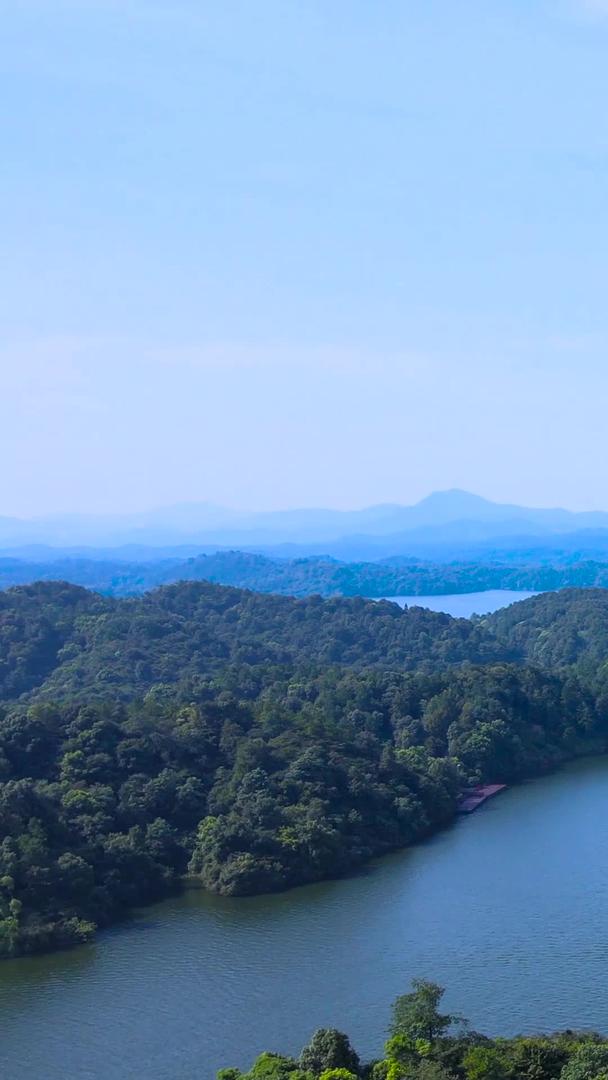 仙女湖4A风景区低空航拍集合视频的预览图