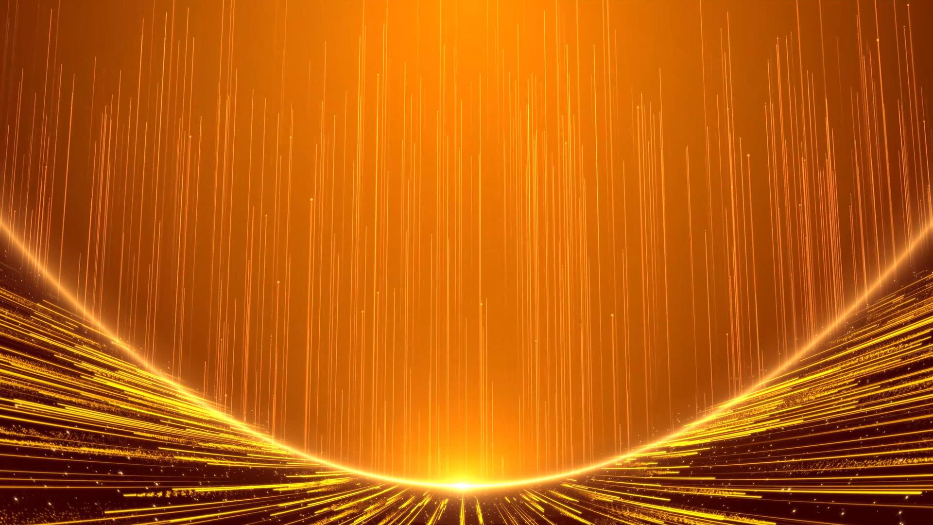 4K大气金色粒子颁奖舞台背景视频视频的预览图