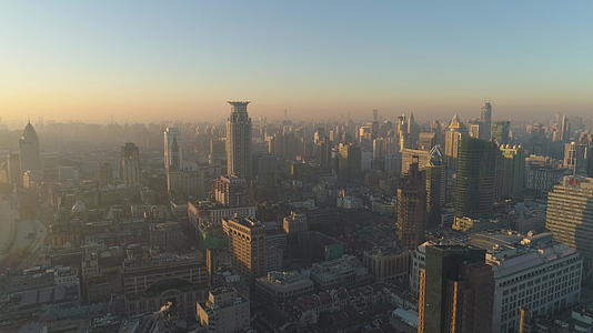上海大厦航拍视频的预览图