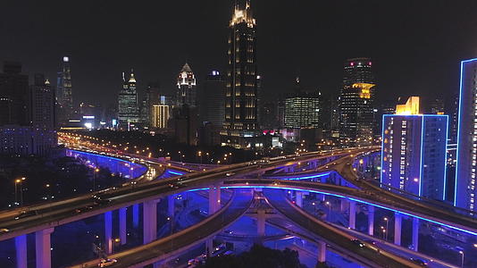 上海城市风光视频的预览图