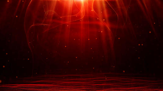 红色通用粒子炫光背景视频的预览图