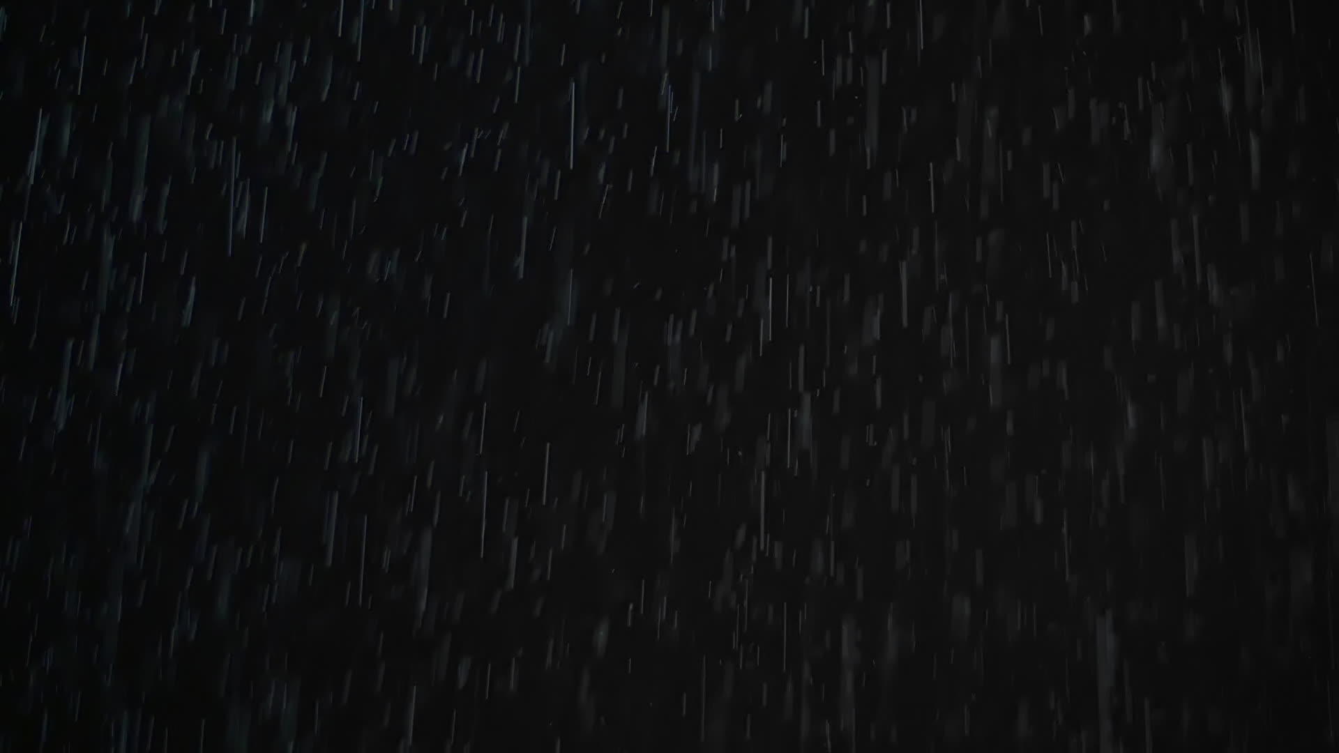晚上真正的雨雪视频的预览图