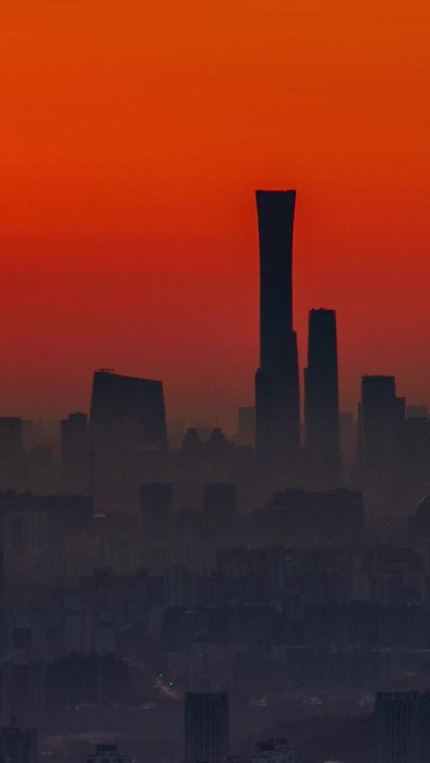 东方延迟北京城市日出东方视频的预览图
